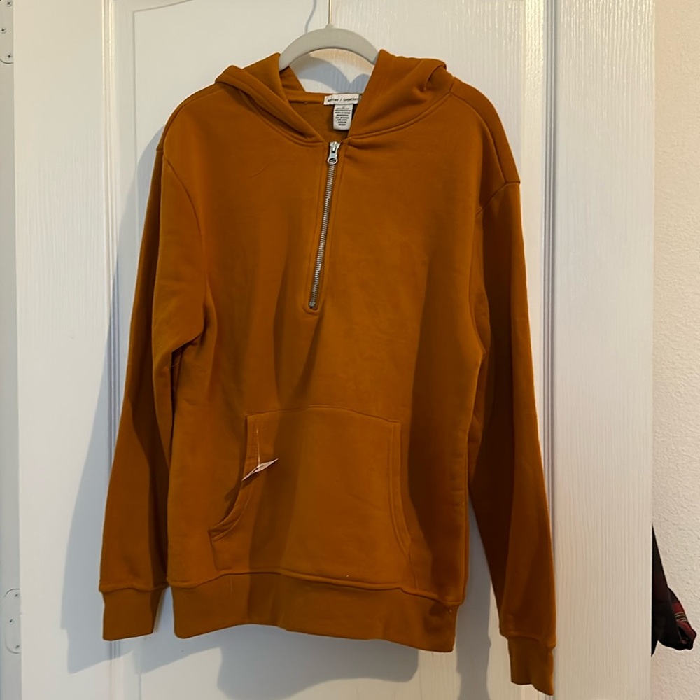 NWT orange hoodie